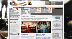 Desktop Screenshot of party-dj.ca